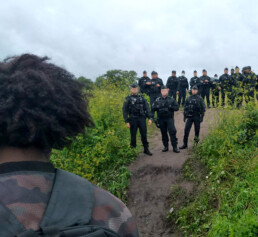 HRO Human Rights Observers Violence d'Etat Police de Calais Grande Synthe